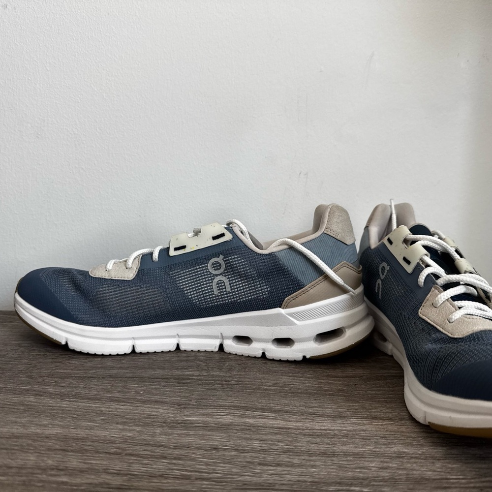 On Running Cloudrift 87.95404 W9.5 Cloudtec Speedboard Navy blue Metal sneaker - Picture 7 of 11